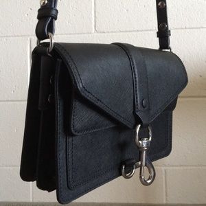 Rebecca Minkoff Hudson Moto Mini Black Purse